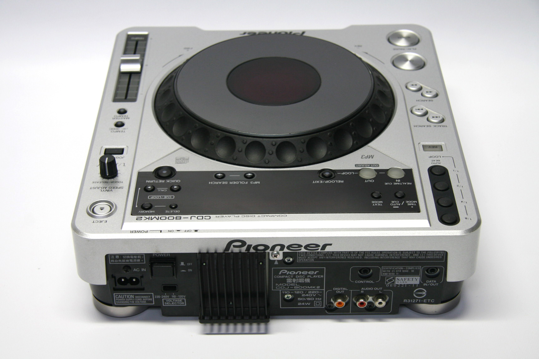 Pioneer CDJ-800 Mk2 MkII DJ CD / MP3 Player Deck - CDJ800 800Mk2 | eBay