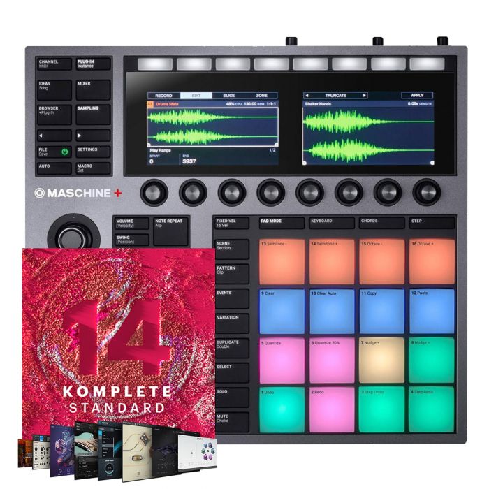 Native Instruments Maschine+ & Komplete 14 Standard (Upgrade from Select)