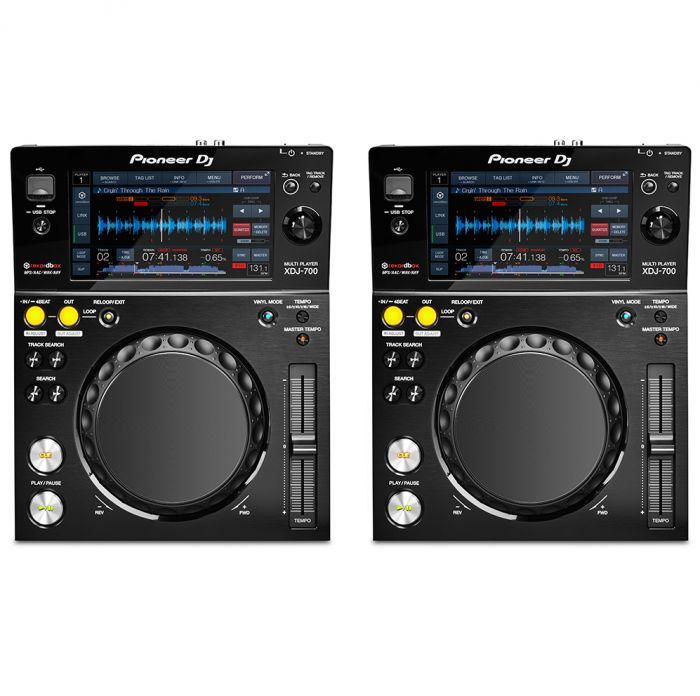 Pioneer DJ XDJ-700 Multimedia Player (Pair)